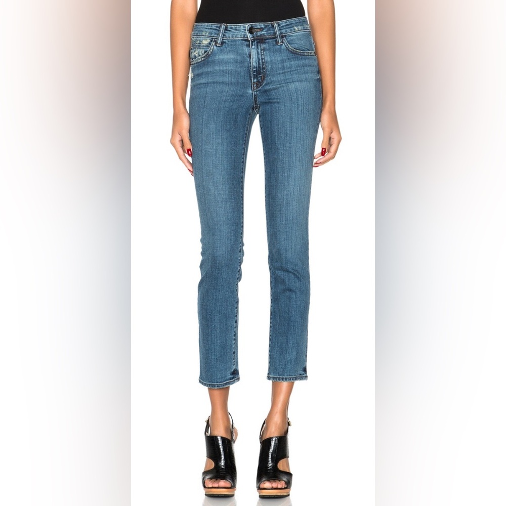 Helmut Lang Ankle Skinny Jeans, Medium Wash, Mid-Rise, 25, Excellent Condition! - Picture 2 of 10
